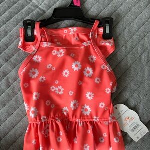Floral Coral Swimsuit